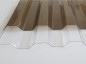 PVC a Polykarbonáty Palram Trapéz polykarbonátová deska - čirá